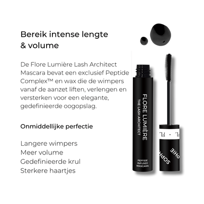 Onderbouwde resultaten – The Lash Architect versterkt wimpers en bevordert lengte en verzorging